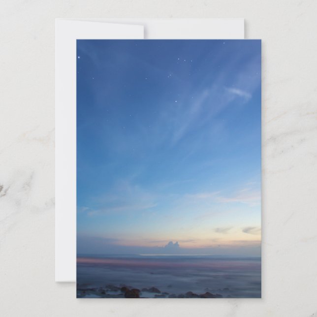 Cartão De Festividades Placa de férias plana de 5" x 7" (Frente)