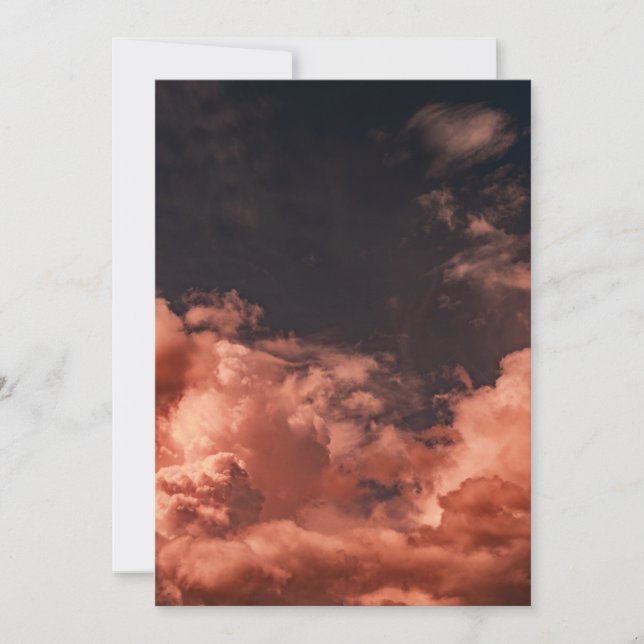 Cartão De Festividades Placa de férias plana de 5" x 7" (Frente)