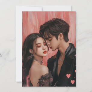 Cartão De Festividades Placa de Namorados KPop