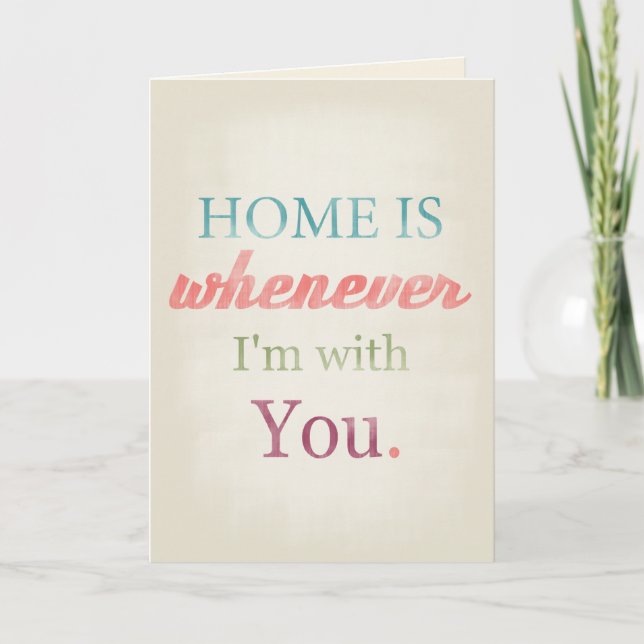 Cartão De Festividades Placa de namorados, placa de saudação do Namorados (Frente)