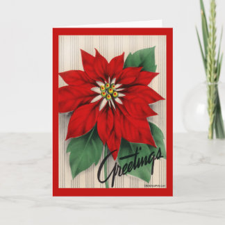 Cartão De Festividades Placa de natais vintages