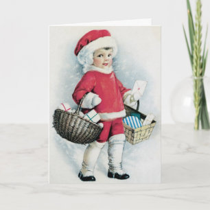 Cartão De Festividades Placa de natais vintages - Placa adaptável para cr