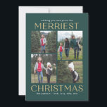 Cartão De Festividades Placa de Natal Editável para Colagem Limpa Sólida<br><div class="desc">Celebre a temporada com este cartão moderno e na moda de Berry Berry Sweet. Visite berryberrysweet.com para papelaria e presentes personalizados!</div>