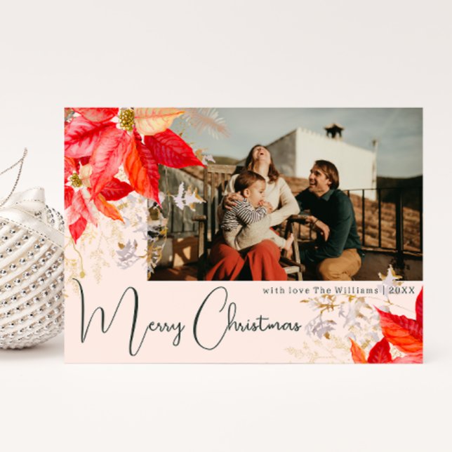 Cartão De Festividades Placa de Natal Feliz e Feliz Dois Feriados Fotográ (Criador carregado)