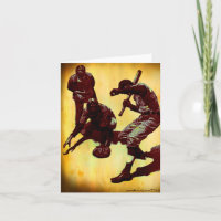 Placa de Nota de Jogadores Baseball Vintage