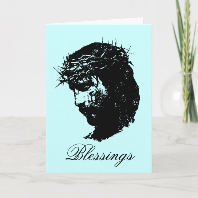 Cartão De Festividades Placa de páscoa (Frente)