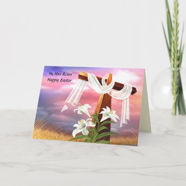 Cartão De Festividades Placa de Páscoa de feriado do felz pascoa (Frente)