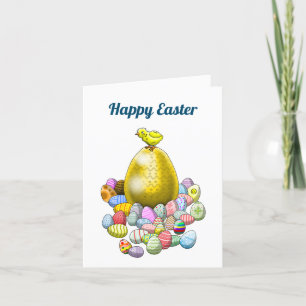 Cartão De Festividades Placa de Páscoa Egghunt páscoa