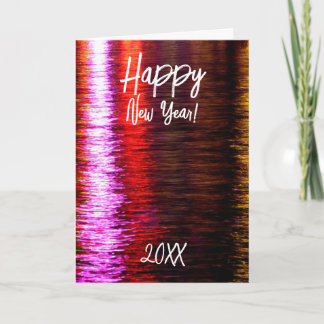 Cartão De Festividades Placa de Reflexão Leve