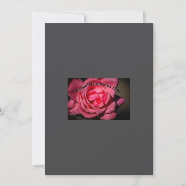 Cartão De Festividades Placa de saudação de feliz dia de os namorados (Frente)