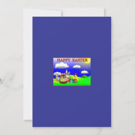 Cartão De Festividades Placa de saudação de felz pascoa