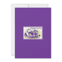 Placa de saudação de páscoa