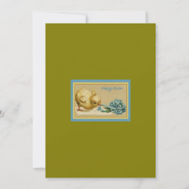 Cartão De Festividades Placa de saudação de páscoa