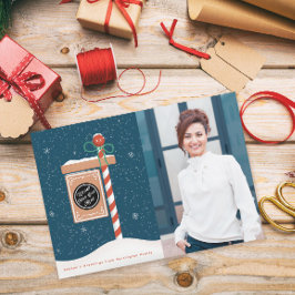 Cartão De Festividades Placa de venda de Pão de Mel Fotografia de Correto