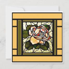 Cartão De Festividades Placa Deco de Arte Rosa Dourada