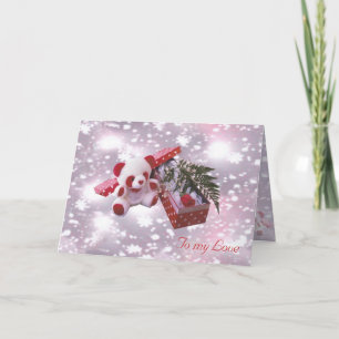 Cartão De Festividades Placa do Namorados doce