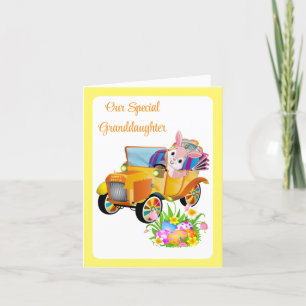 Cartão De Festividades Placa especial de Páscoa para netas