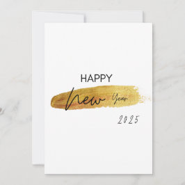 Cartão De Festividades Placa GREETINGS do feliz ano novo 2025