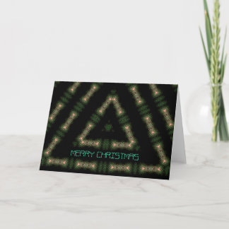 Cartão De Festividades Placa KRISMAS