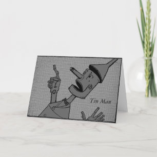 Cartão De Festividades Placa Mn Tin
