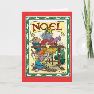 Cartão De Festividades placa noel