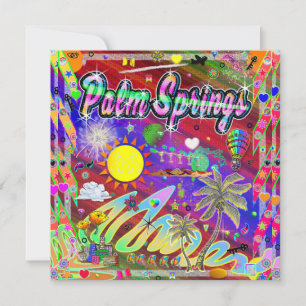Cartão De Festividades Placa "Nu Era" dos Primaveras Palm