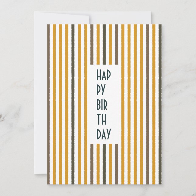 Cartão De Festividades Placa Personalizada De Traços Echo - Faixa De Most (Frente)