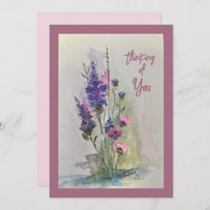 Cartão De Festividades Placa plana Keep in Touch