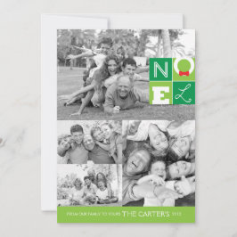 Cartão De Festividades Placa Plana NoEL Holiday 5x7