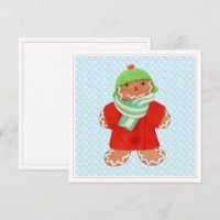 Placa plana quadrada WOOLIE GINGERBREAD de 5,25"