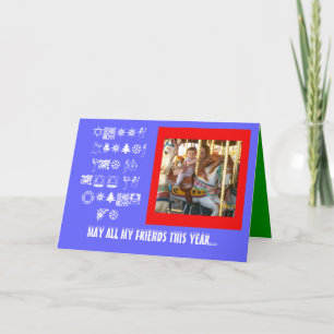 Cartão De Festividades Placa Pony Ride