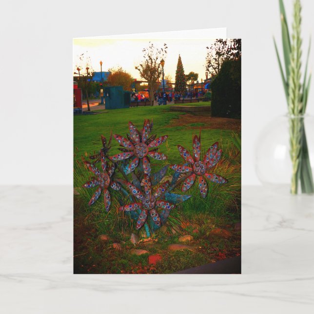 Cartão De Festividades Placa San Francisco Pier 39 #5 (Frente)