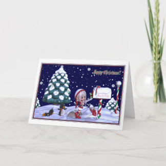 Cartão De Festividades Placa Xmas Jingles 1