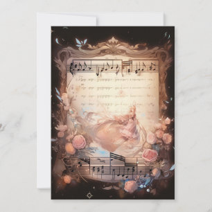 Cartão De Festividades Placas de Natal Abstrato escuras - Digital