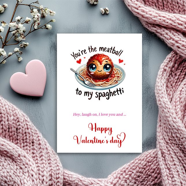 Cartão De Festividades Playful Valentine Card Funny Cartoon Fruit Quote (Playful Valentine Card Funny Cartoon Fruit Quote)