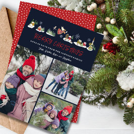 Cartão De Festividades Pobre Anjo Paz na Terra Foto Natal 3 Fotos