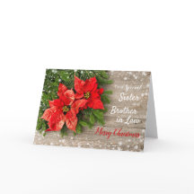 Poinsettia, Irmã de Natal e Irmão em Direito