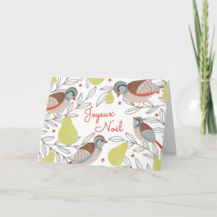 Cartão De Festividades Poirier Carte de Noël