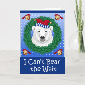 Cartão De Festividades Polar Bear Christmas