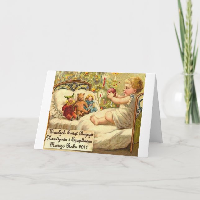 CARTÃO DE FESTIVIDADES POLISH CHRISTMAS DESIGNS 2 (Frente)