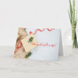 Cartão De Festividades Polish/Polski - Merry Christmas/Wesołych Świąt