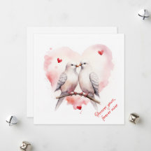 Pombas do Amor | Texto Personalizado | Dia dos Nam