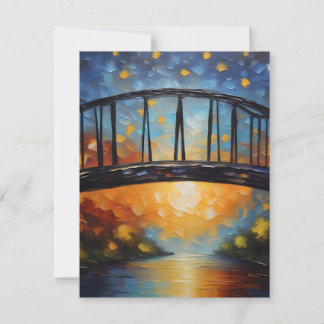 Cartão De Festividades Ponte ao Sol C