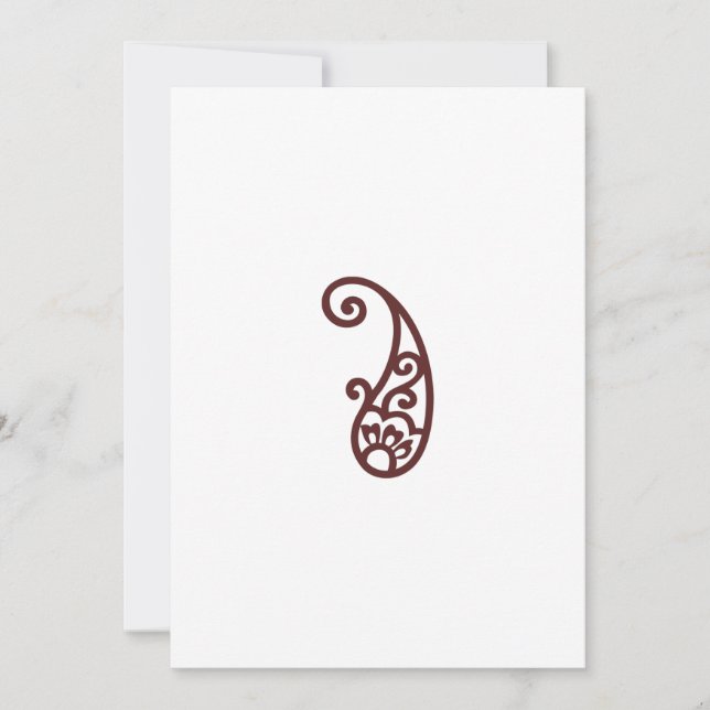 Cartão De Festividades Ponto vermelho (Frente)