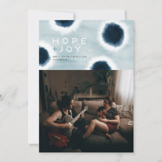 Cartão De Festividades Pontos do Indigo