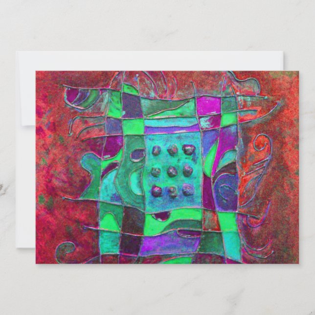 Cartão De Festividades "Poppy Open", por Paul Buică (Frente)