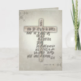 Cartão De Festividades Por Deus, Tão Amado O Feriado Mundial