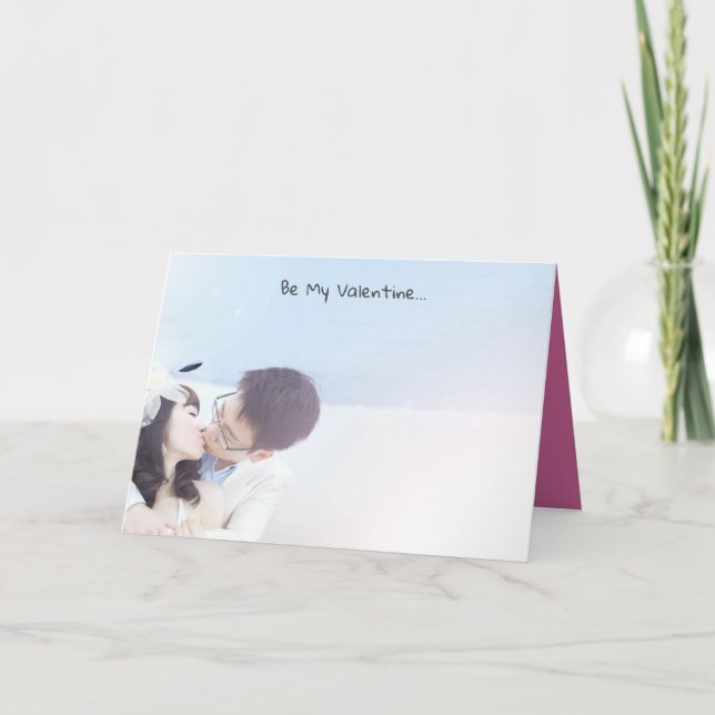 Cartão De Festividades Por Deus Tão Amado O Namorados Mundial (Frente)