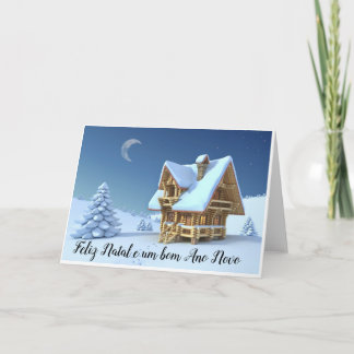 Cartão De Festividades Portuguese Holiday Card