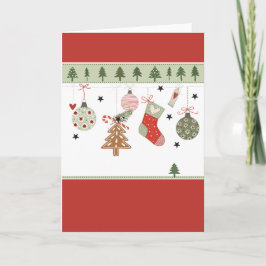 Cartão De Festividades Postal de natal